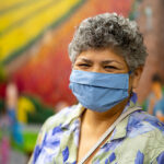 Neighbors like Valerie are grateful for the fresh produce provided by the Farm Share Rx program.