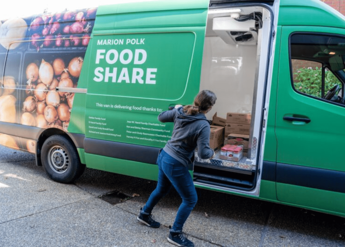 mobile pantry van